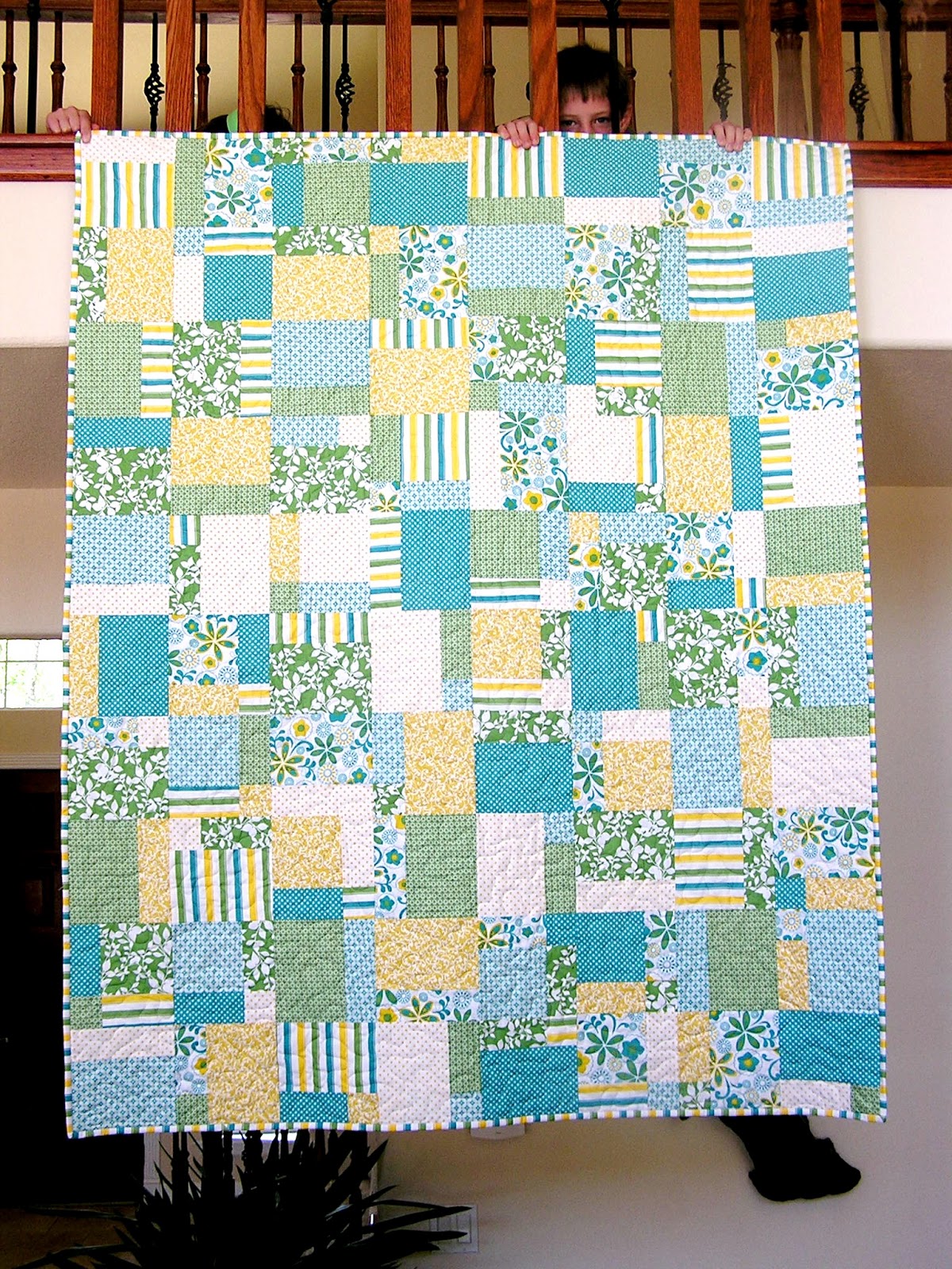 The Fleming's Nine Bright and Happy Spring Quilt