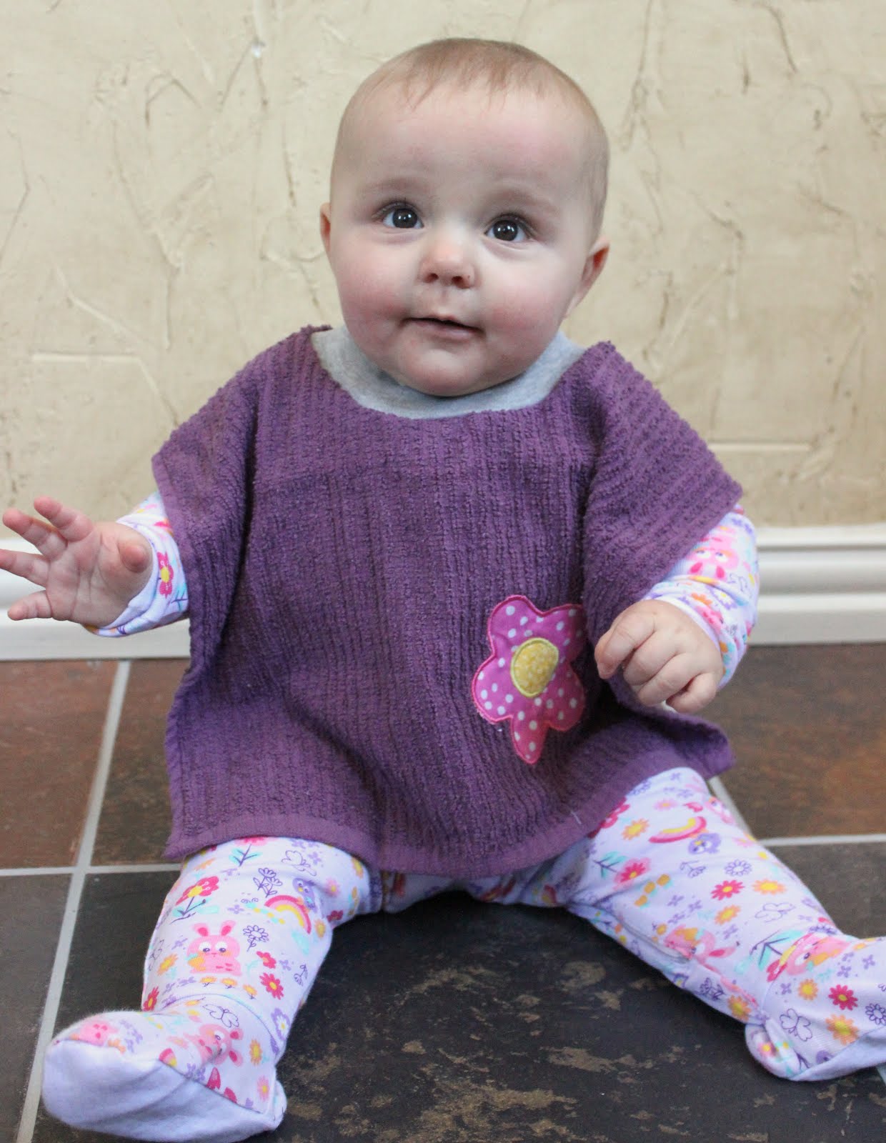 toddler towel bib tutorital