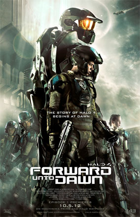 Halo 4 Forward Unto Dawn Poster