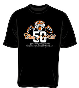 50th Class Reunion Souvenir T-Shirt