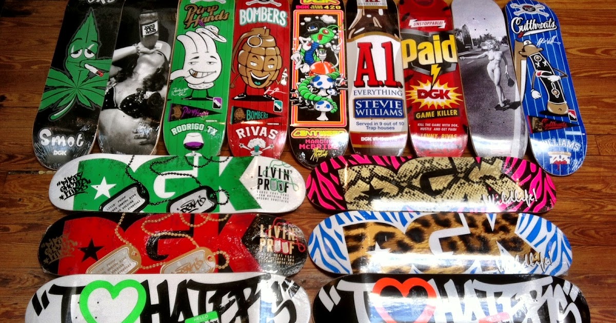 RELIEF SKATE SUPPLY NEW DGK DECKS