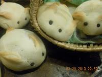 bunny easter sweet rolls warm bunny rolls