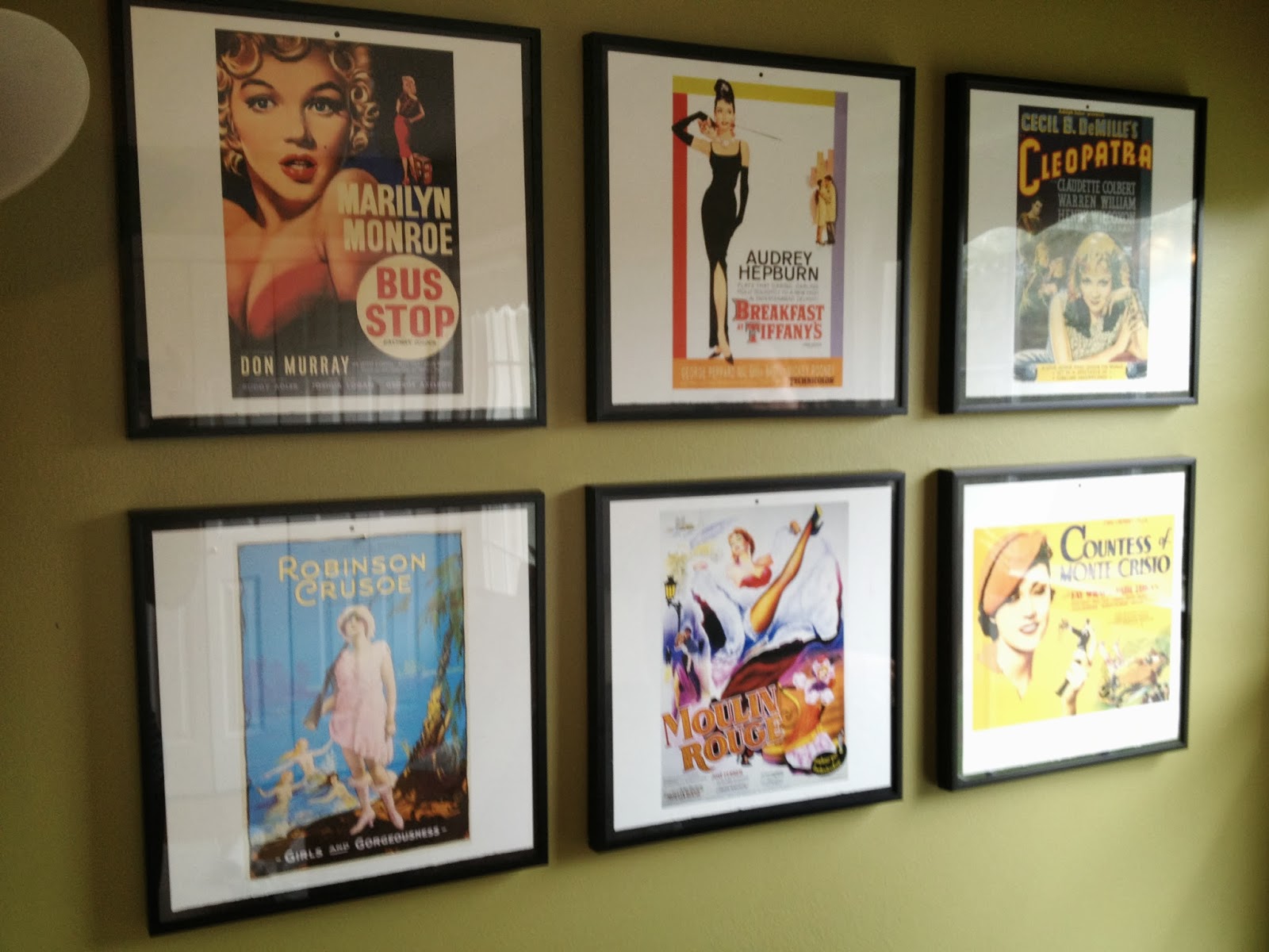 How to Hang a Grid of Frames 1970 Dogwood Street