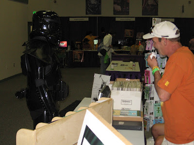 Artist David Blair at the 2012 Roswell Cosmic-Con Deborah J. Lightfoot, author of the WATERSPELL fantasy trilogy