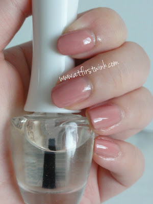 Top coat of the Face Shop