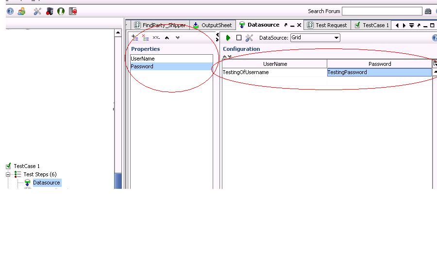 services Testing How to parameterize username and password in SOAP
