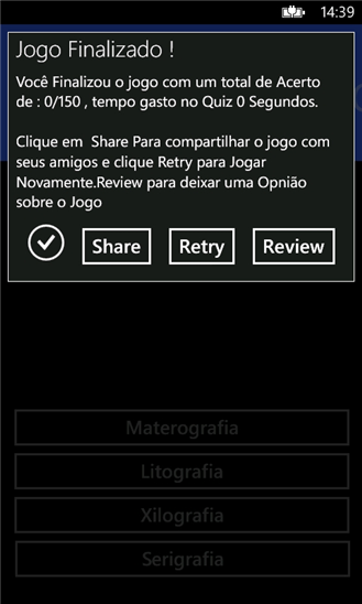 Aplicativo Quiz & Win: Jogo de perguntas e respostas com