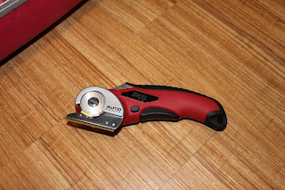 Recycled crafts: the Skil Cutter used on the repurposed suitcase Recycled crafts: the Skil Cutter used on the repurposed suitcase