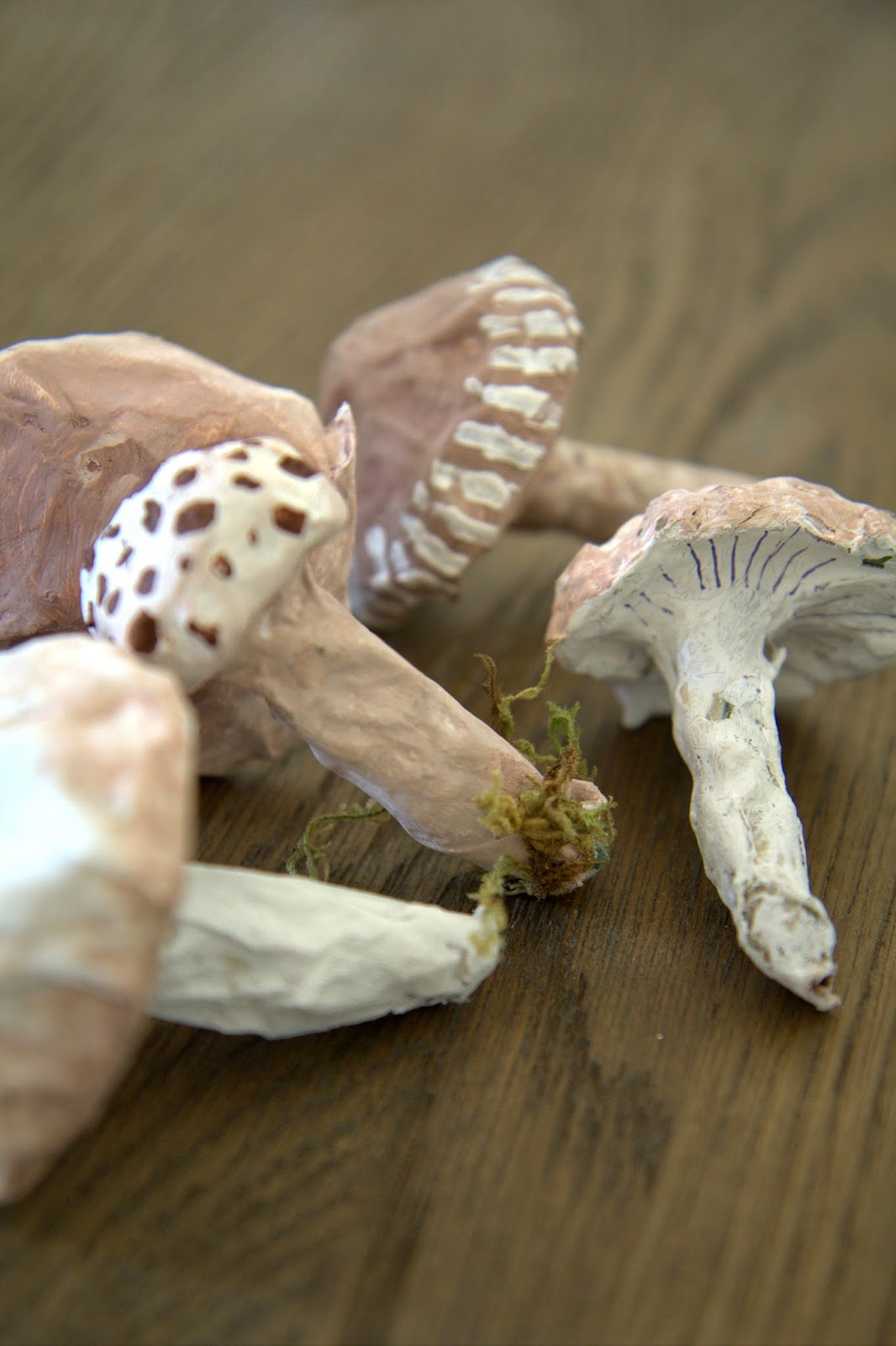 Nora's Nest Making Paper Mache Mushrooms