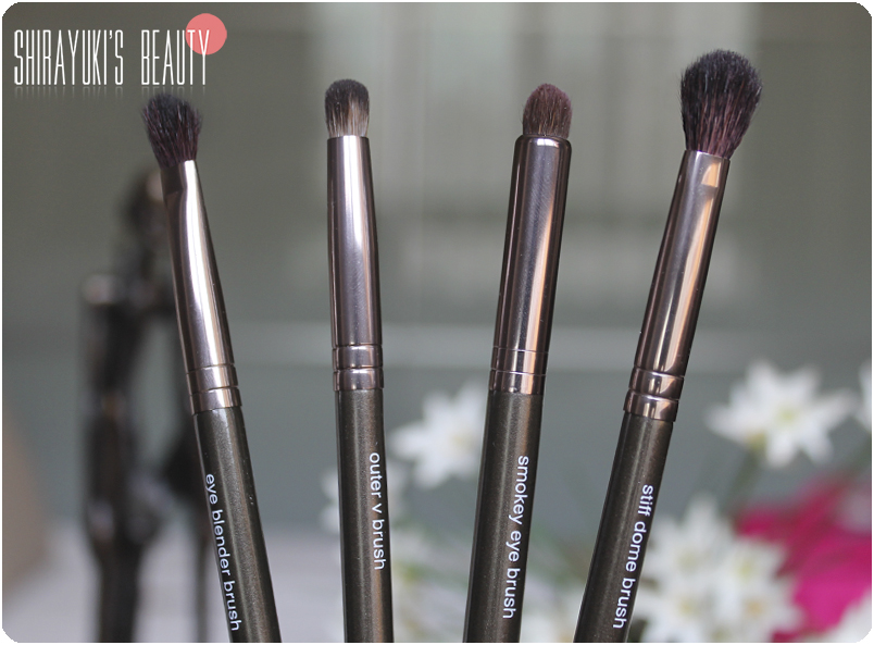 Shirayuki's Beauty Makeup Geek Eye Brushes