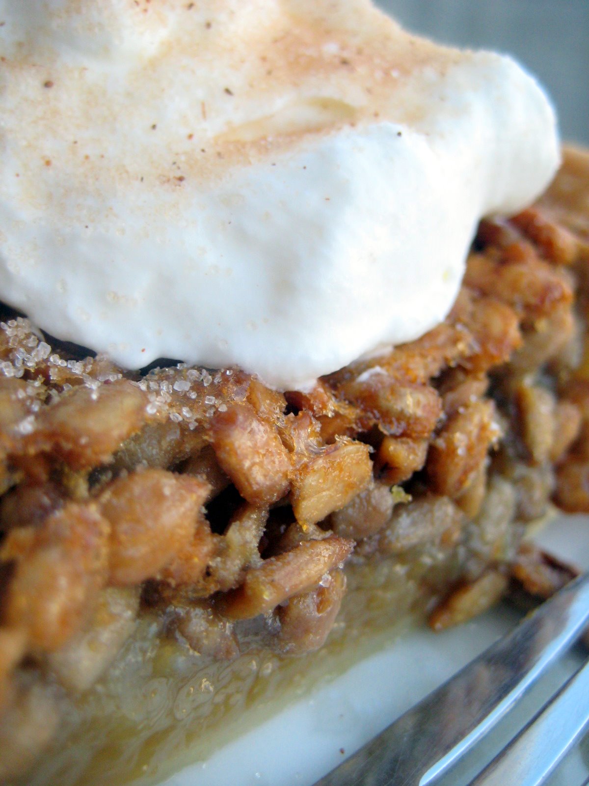 MISTY'S MORNINGS Sunflower Seed Caramel Pie {nutfree pecan pie}