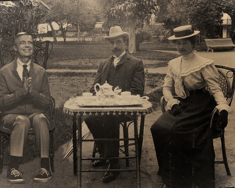 sarah jerger: Anachronism: Victorian Tea with Mr. Rogers