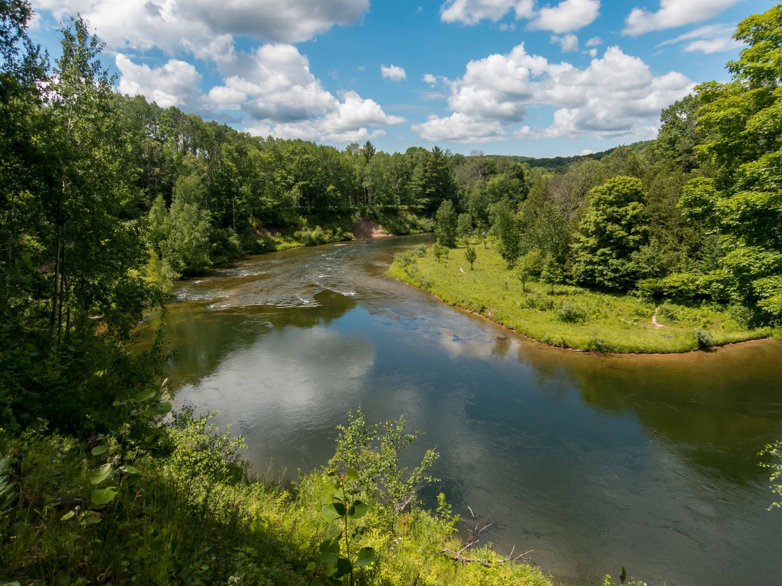 Eric's Hikes Manistee River Trail/NCT Loop Day Hike