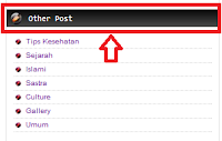 Mengubah tampilan sidebar