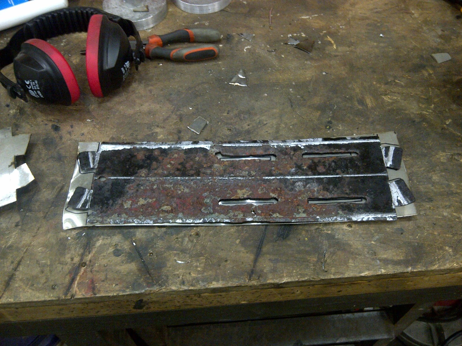 Another Day Another Project BBQ Flavor Heat Shields Rebuild