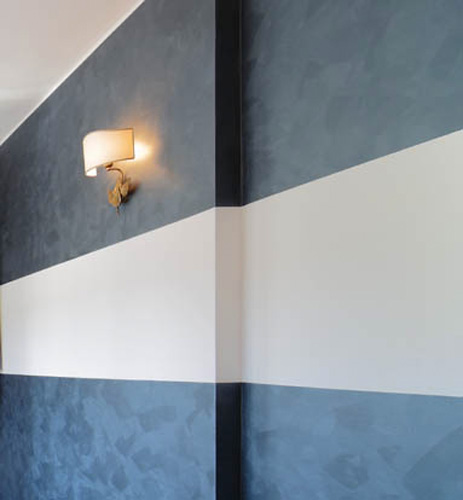 Interior relooking: la parete a righe