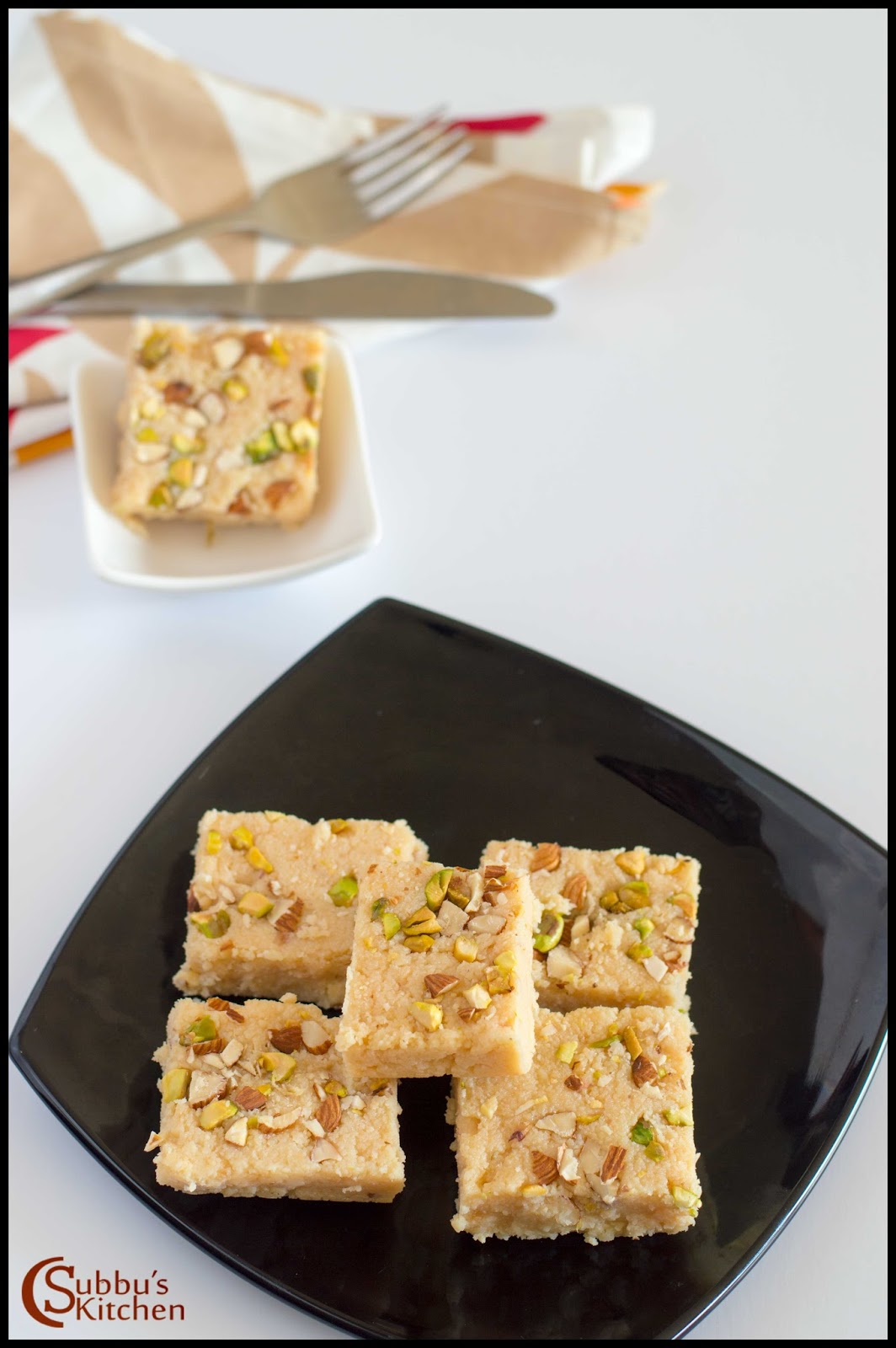 Kalakand Recipe Instant Kalakand Recipe using Ricotta Cheese Subbus