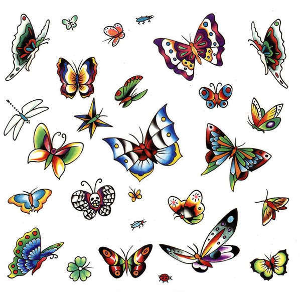 butterfly tattoos designs part12 Posted by messi at 632 PM