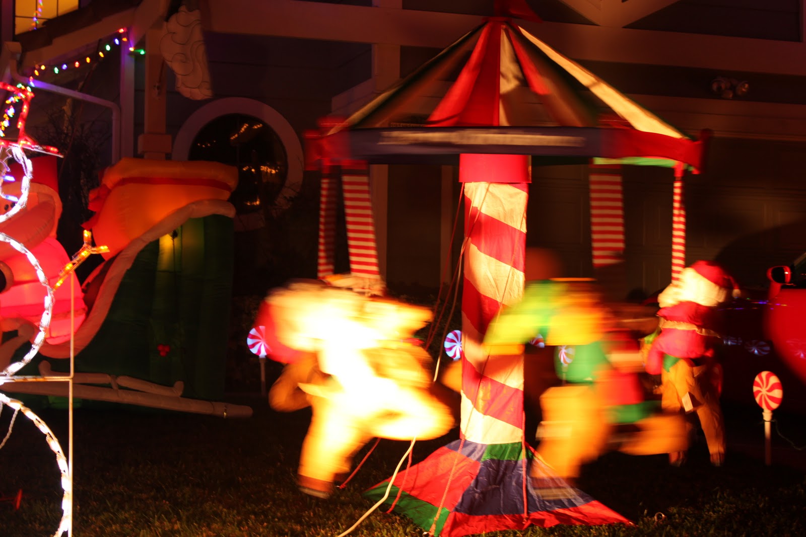 Shades of Gray Christmas Lights