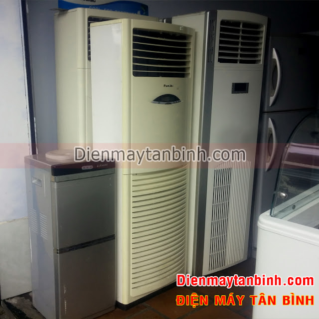 Bán thanh lý máy lạnh tủ đứng cũ Funiki 3hp Bán thanh lý máy lạnh tủ đứng cũ Funiki 3hp