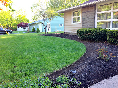 Eclectified Living: How to Edge a Garden Bed