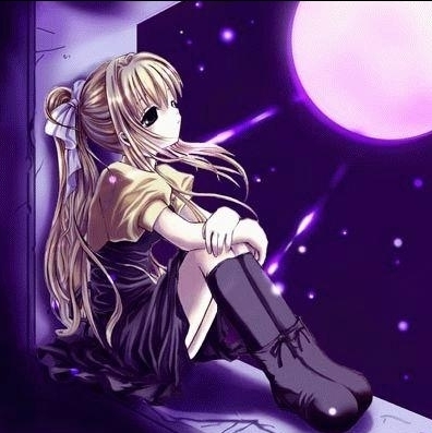 Lakeesha Meilleure  Anime+girl+moon