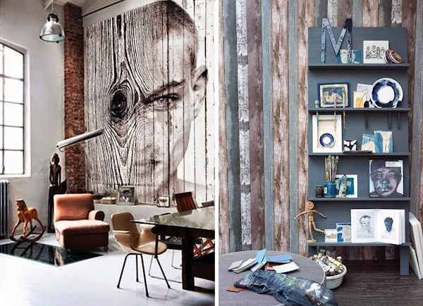 Viste tus paredes con las mejores opciones  Pared de madera, Tablas de  madera, Decoraciones de casa