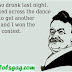 I got so drunk