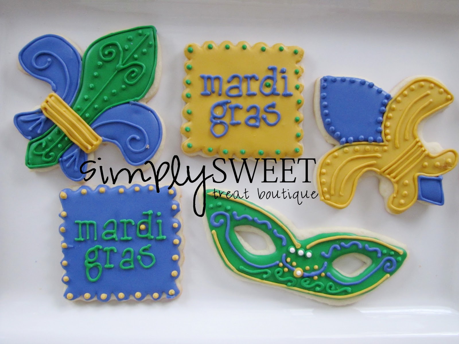 mardi gras sweet treats