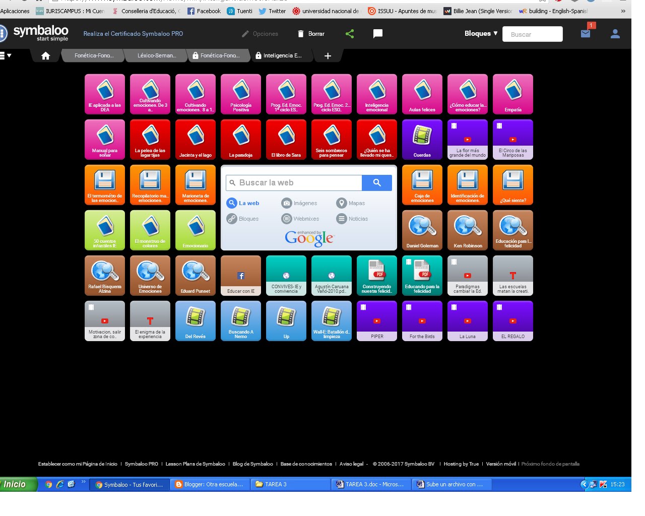 SYMBALOO INTELIGENCIA EMOCIONAL