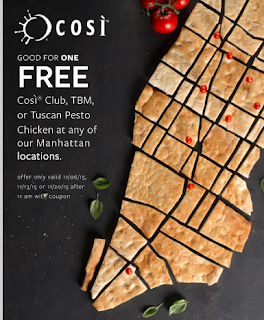 Cosi Free Sandwich