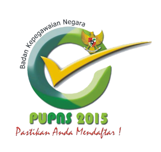 Logo PUPNS (Pendaftaran Ulang Pegawai Negri Sipil) .PNG dan .PSD