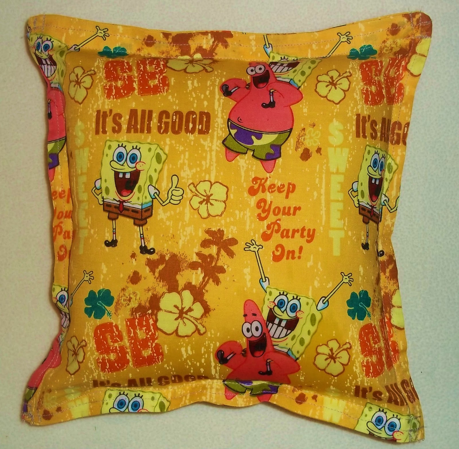 Pack Along Pillows AVAILABLE NOW! Spongebob Pillows