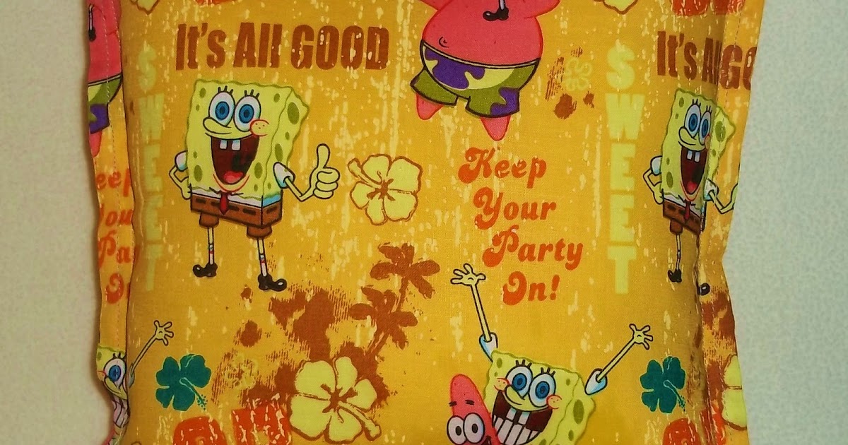 Pack Along Pillows AVAILABLE NOW! Spongebob Pillows