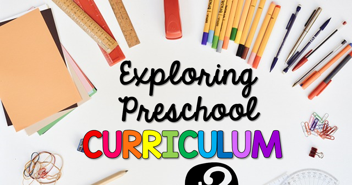 Preschool Ponderings: Preschool Curriculum Part 2