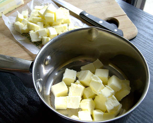 Homemade Ghee...clarified butter from unsalted butter.. Forks N Knives