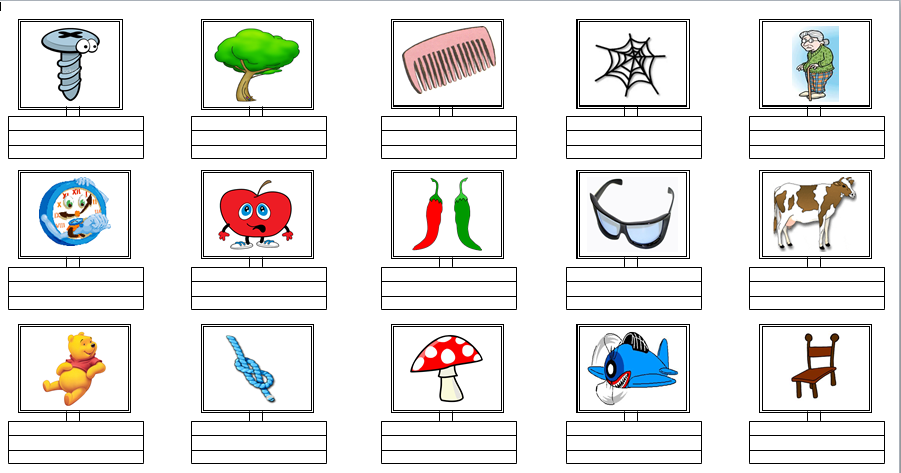 *: Resimli Dikte Çalışması