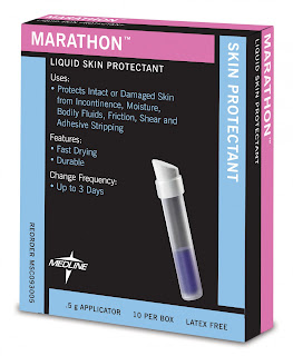 Moisture and friction protection that lasts and lasts from Marathon liquid skin protectant