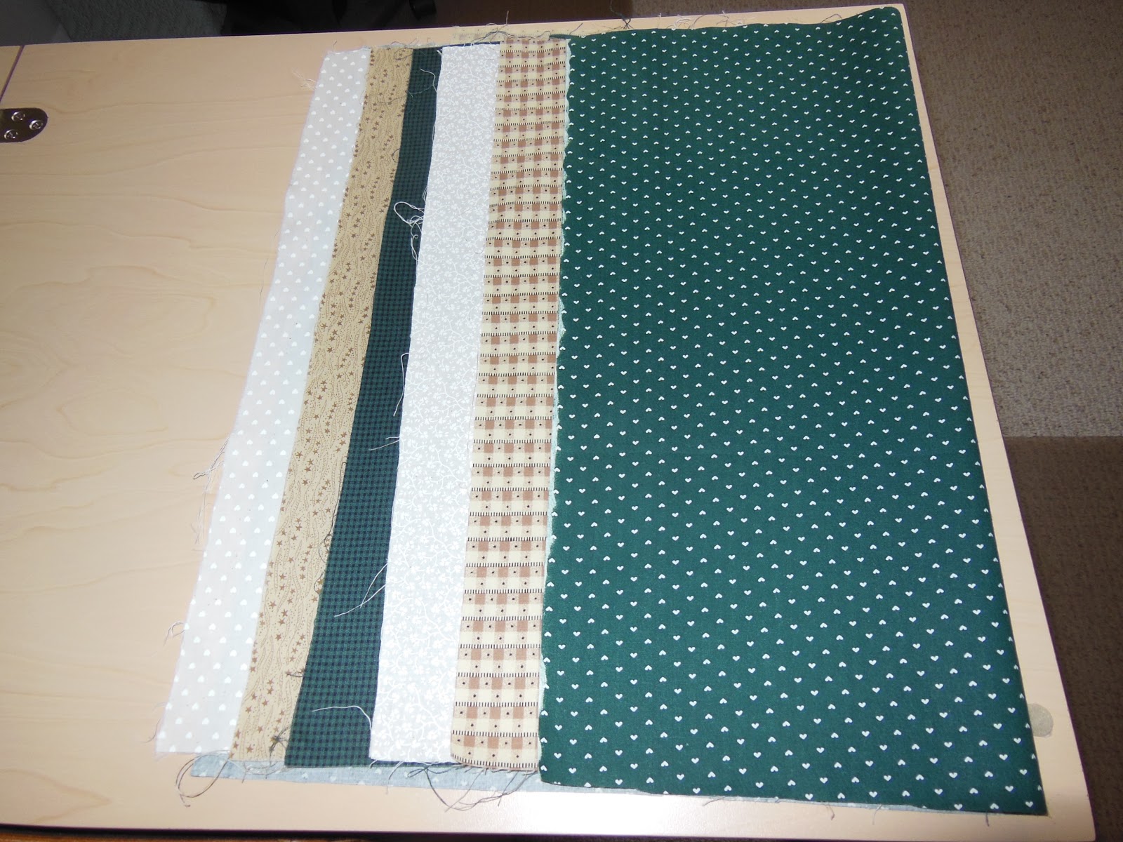 Mistress of Quilts Greek Key Log Cabin Quilt Design Phase