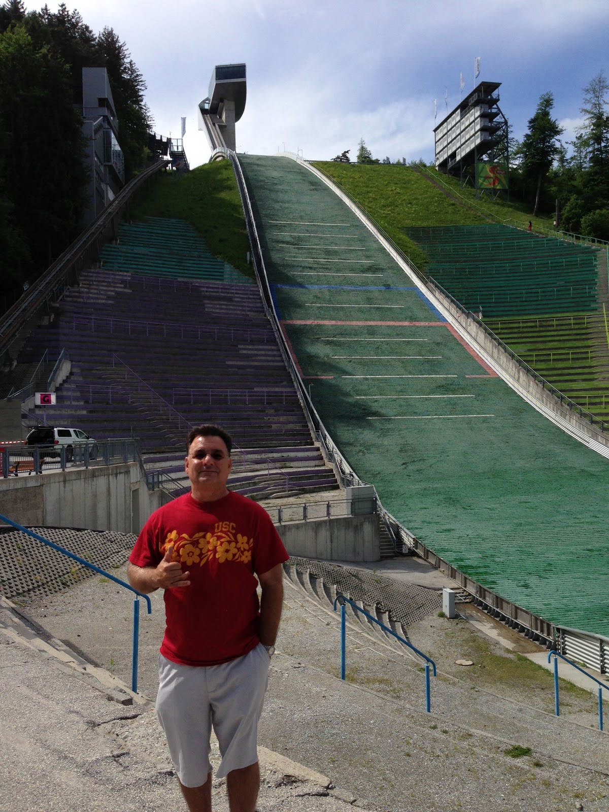 TASTE OF HAWAII: BERGISEL OLYMPIC SKI JUMPING - INNSBRUCK, AUSTRIA 