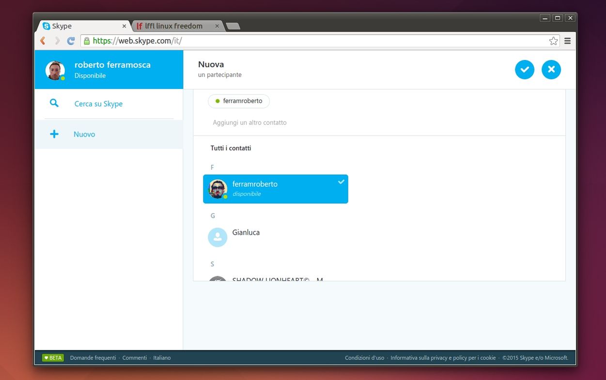 Microsoft Skype fpr Web Microsoft Skype fpr Web