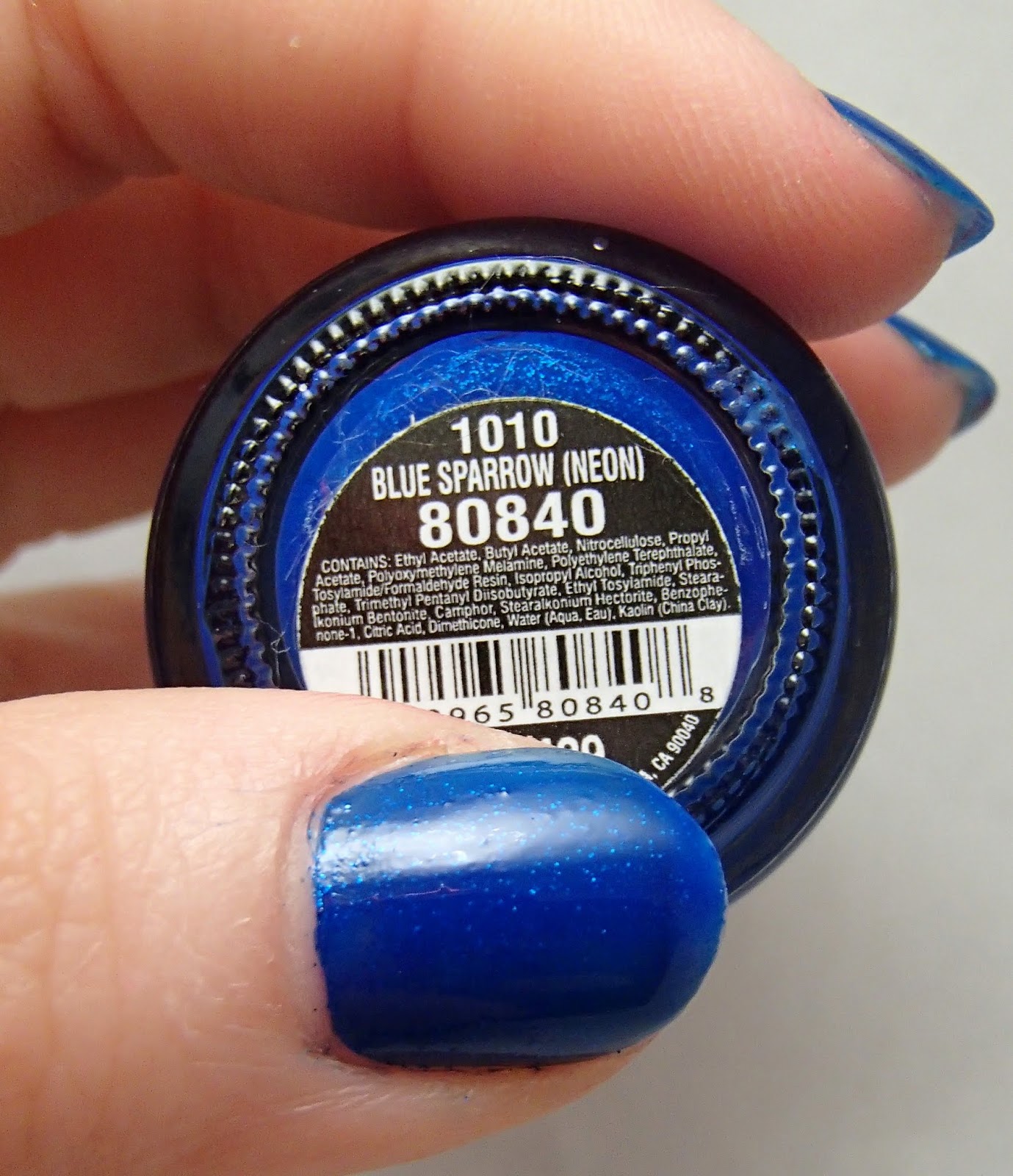China Glaze Blue Sparrow