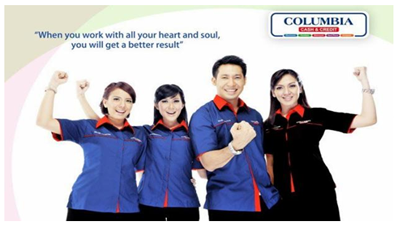 Lowongan Kerja Supervisor, Sales Counter Showroom dan Marketing Executive di PT Columbindo Perdana (Columbia) Cabang Yogyakarta Lowongan Kerja Supervisor, Sales Counter Showroom dan Marketing Executive di PT Columbindo Perdana (Columbia) Cabang Yogyakarta