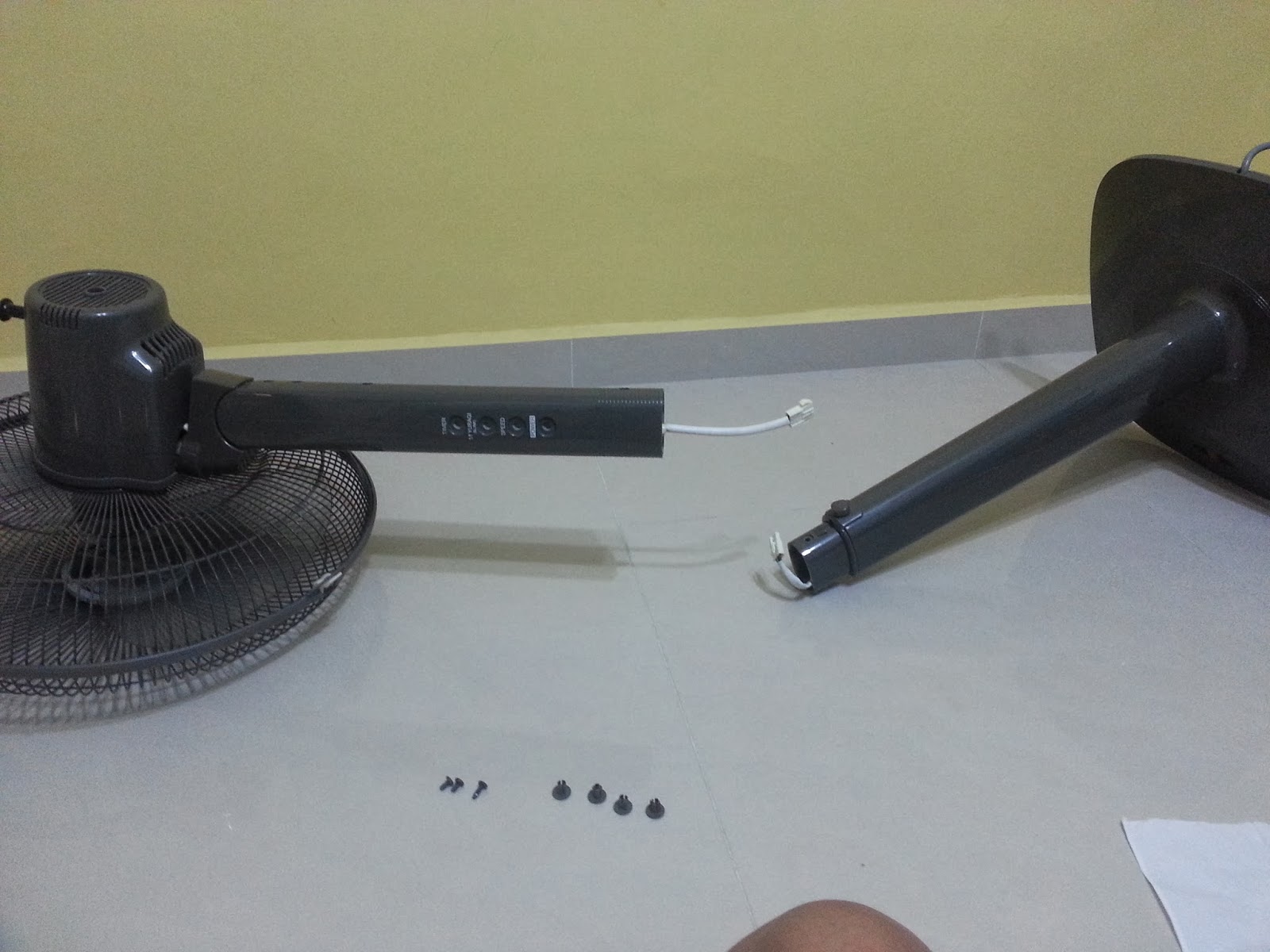 how to repair kdk fan My fan repair log for KDK Stand Fan