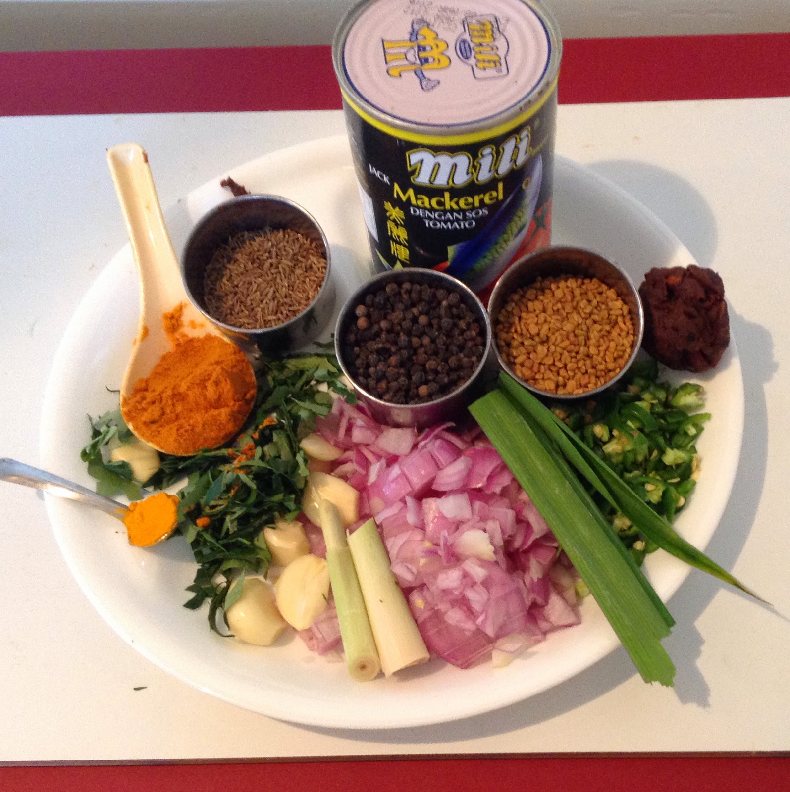 Simply Cooking and Health Mild Canned mackerel Fish Curry