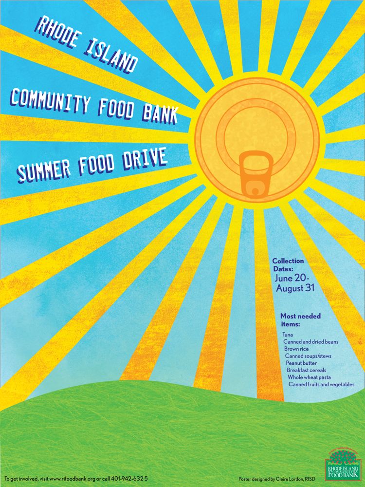food drive poster