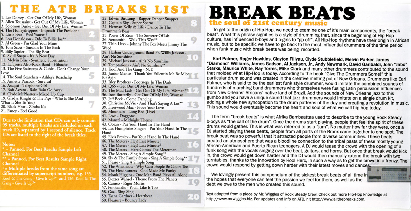Music Crates All The Brakes the 300 most essential drum breaks of
