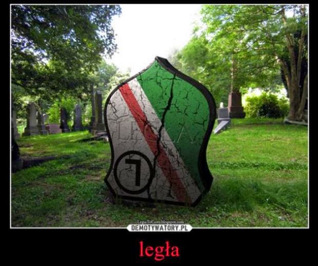 Addicted to football Legia legła