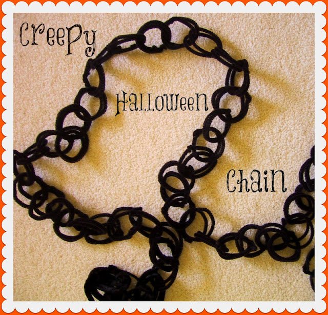 Happy as a Lark Make a Halloween Chain