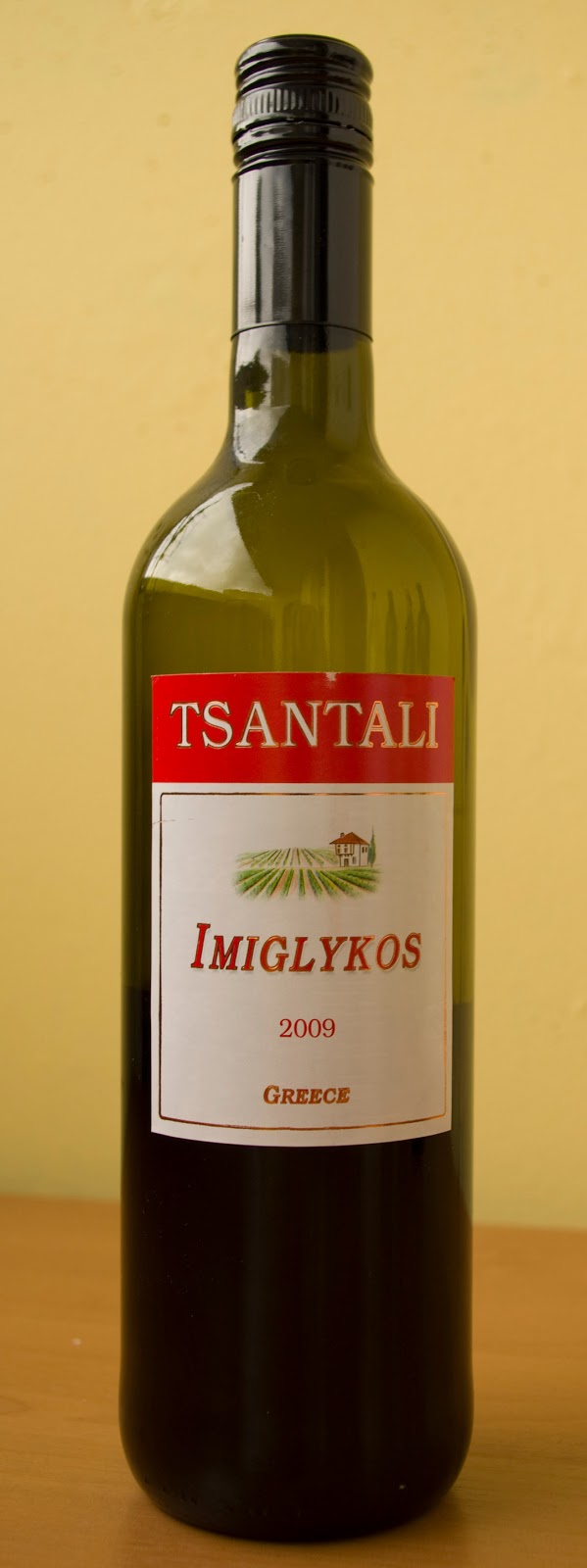 Tsantali Imiglykos wino półsłodkie z Grecji